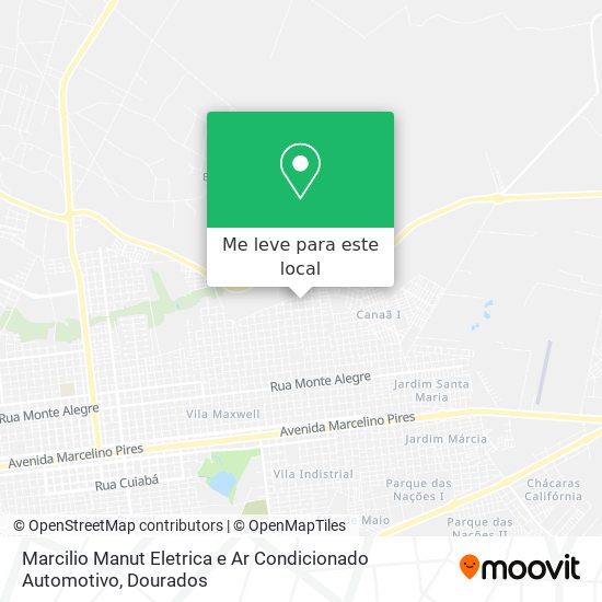 Marcilio Manut Eletrica e Ar Condicionado Automotivo mapa