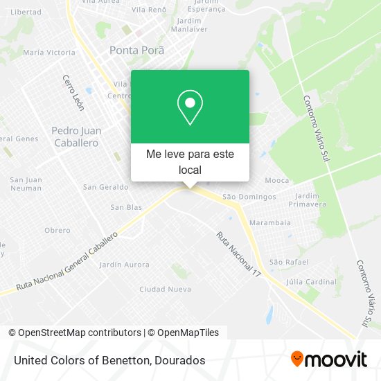 United Colors of Benetton mapa