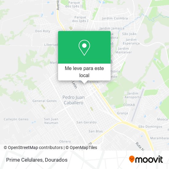 Prime Celulares mapa