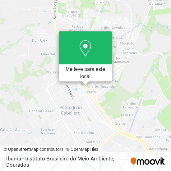 Ibama - Instituto Brasileiro do Meio Ambiente mapa