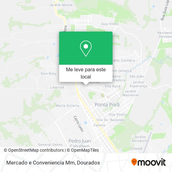 Mercado e Conveniencia Mm mapa