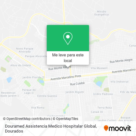 Douramed Assistencia Medico Hospitalar Global mapa