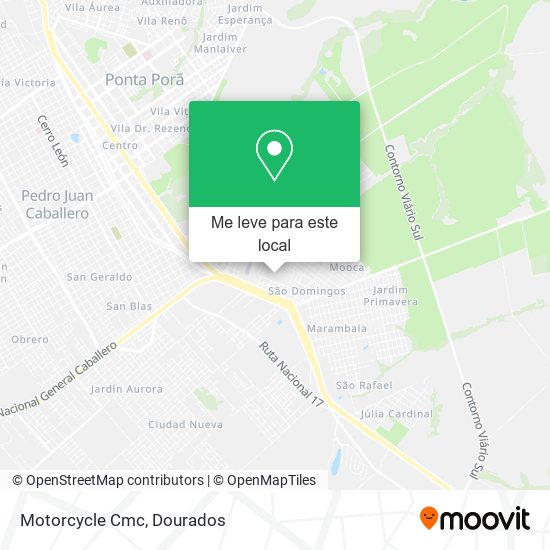 Motorcycle Cmc mapa