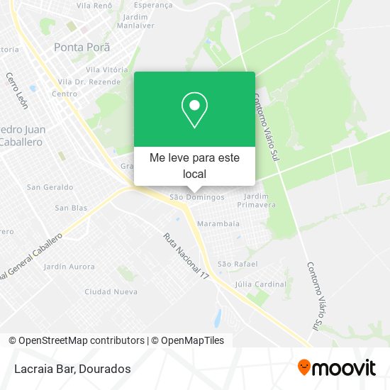 Lacraia Bar mapa
