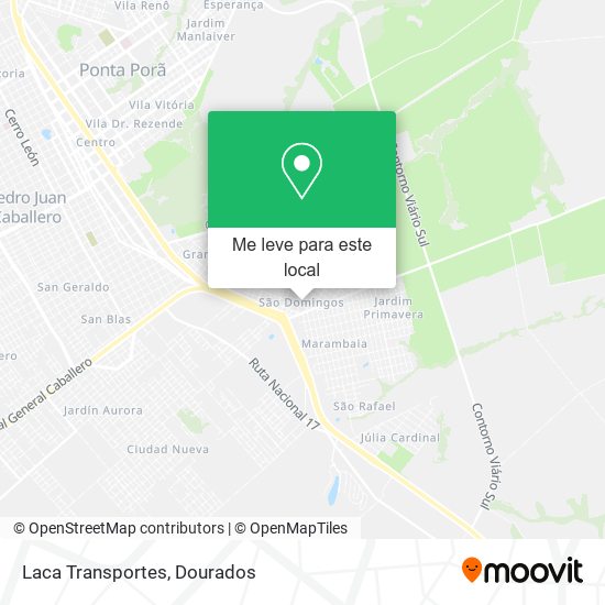 Laca Transportes mapa
