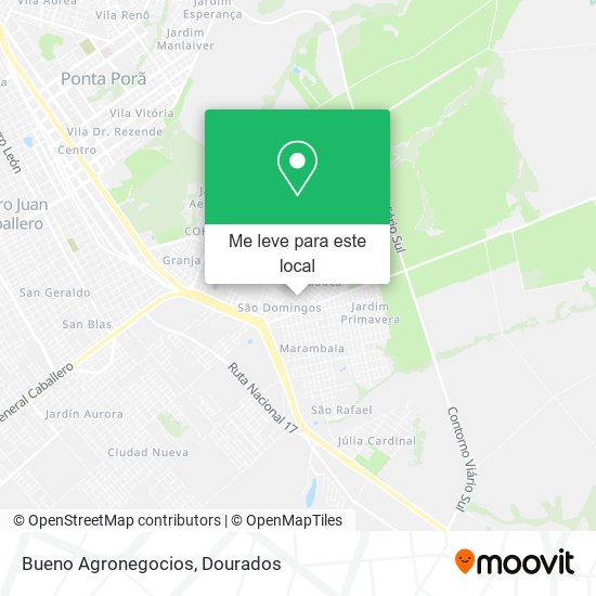 Bueno Agronegocios mapa