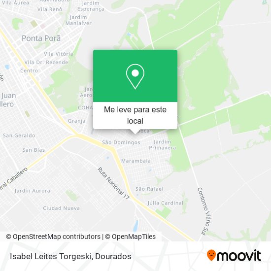 Isabel Leites Torgeski mapa