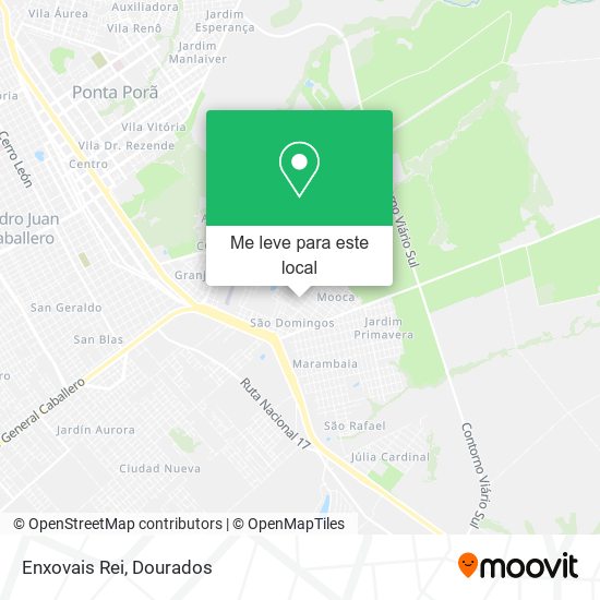 Enxovais Rei mapa