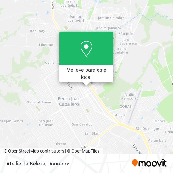 Atellie da Beleza mapa