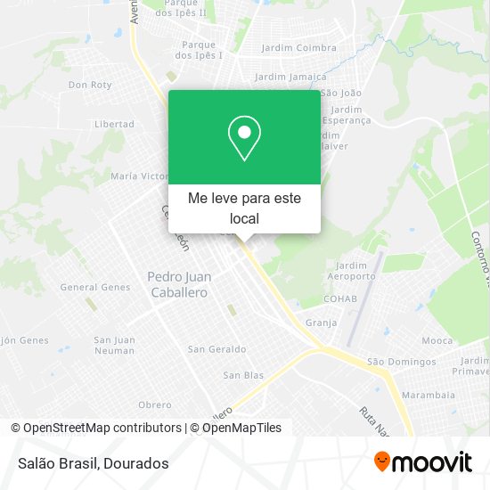 Salão Brasil mapa