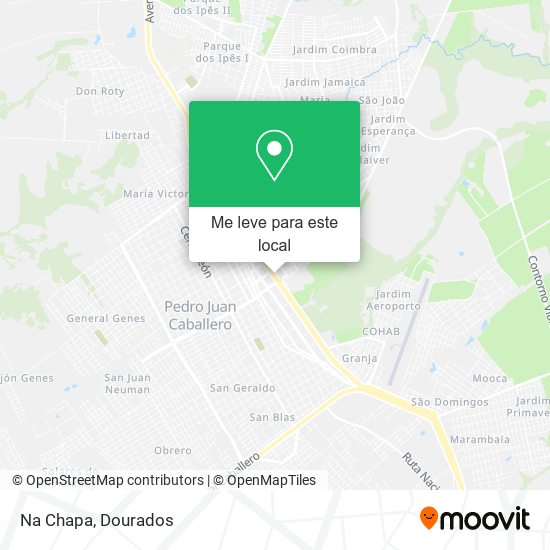 Na Chapa mapa