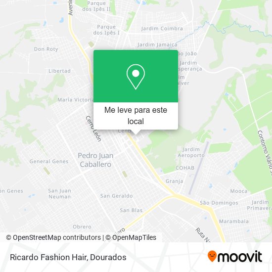 Ricardo Fashion Hair mapa
