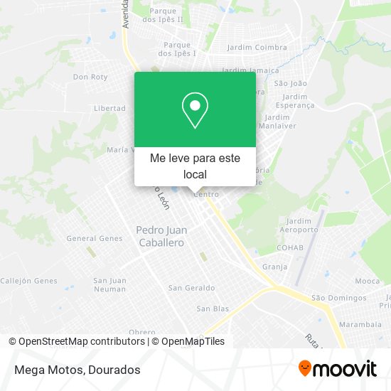 Mega Motos mapa