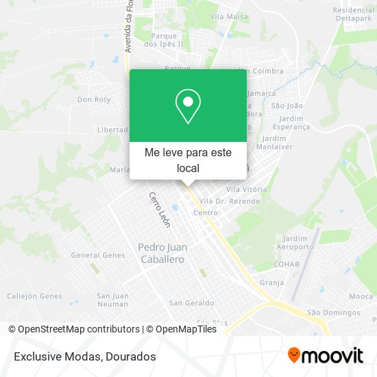 Exclusive Modas mapa