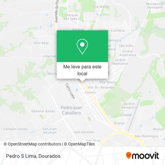 Pedro S Lima mapa
