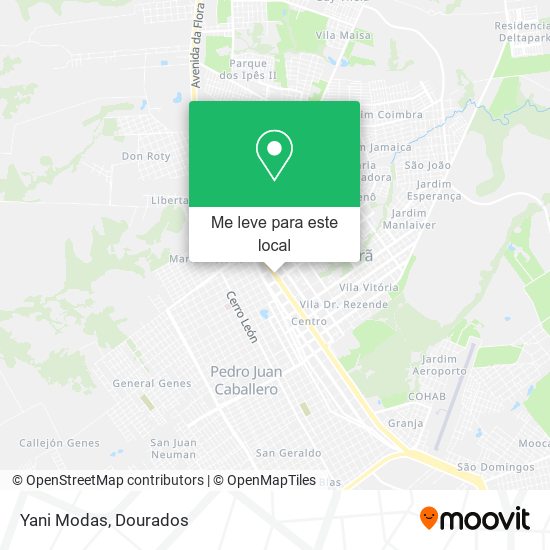 Yani Modas mapa