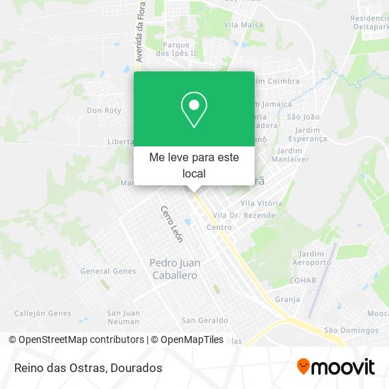 Reino das Ostras mapa
