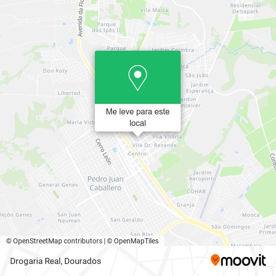 Drogaria Real mapa