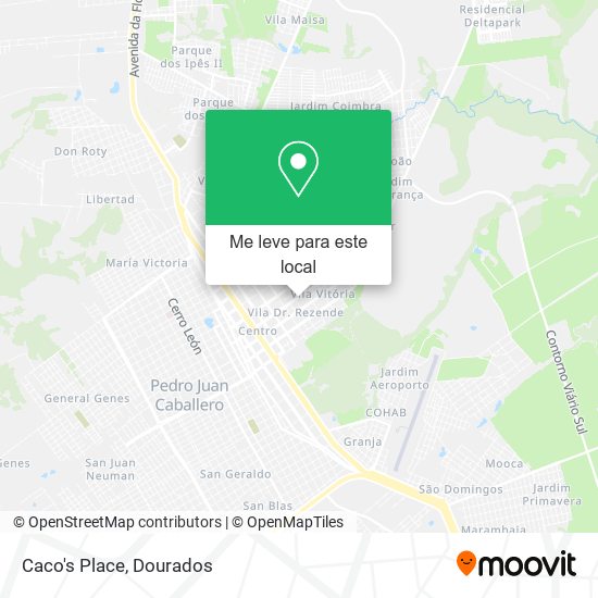 Caco's Place mapa