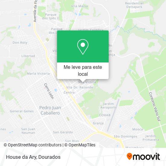 House da Ary mapa