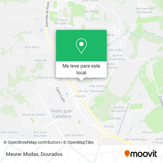 Meurer Mudas mapa