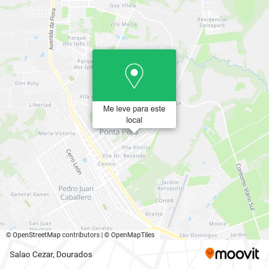 Salao Cezar mapa