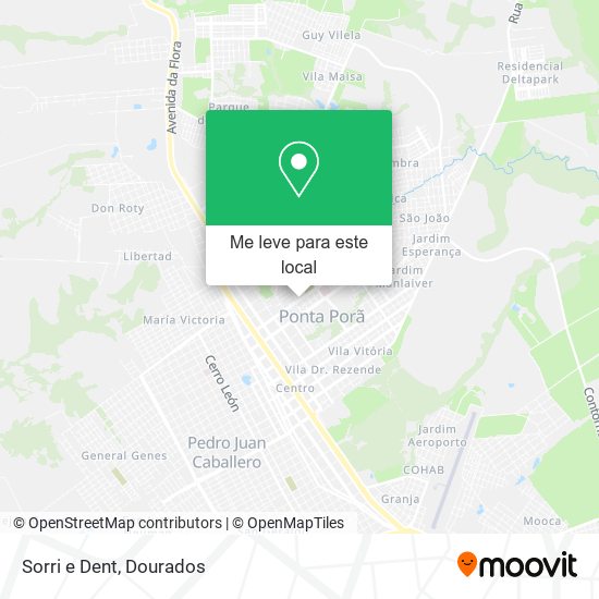 Sorri e Dent mapa