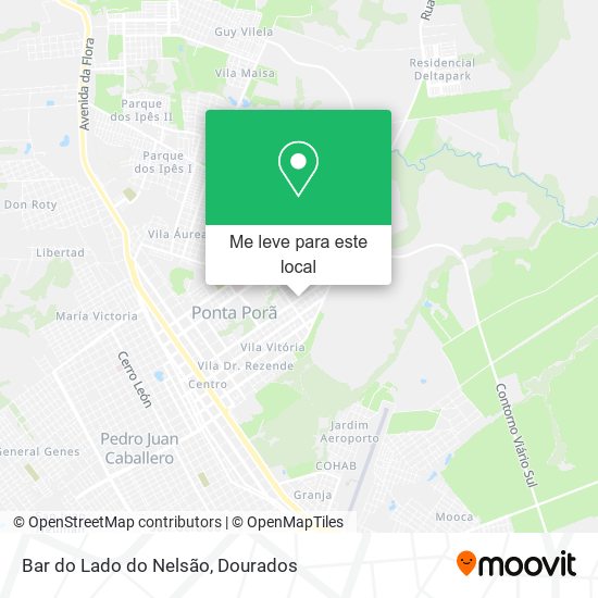 Bar do Lado do Nelsão mapa