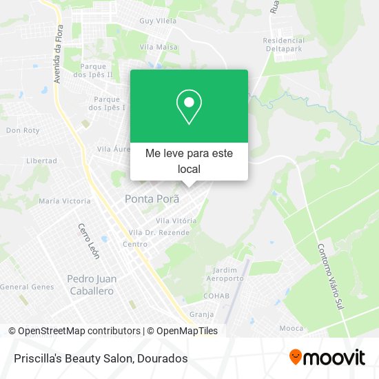 Priscilla's Beauty Salon mapa