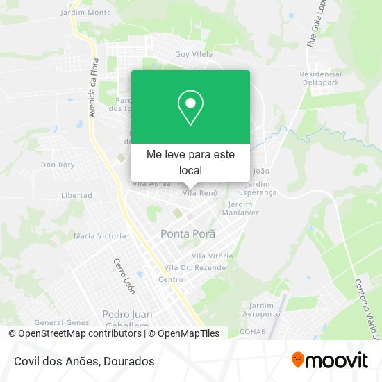 Covil dos Anões mapa