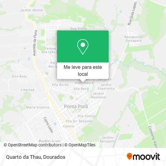 Quarto da Thau mapa