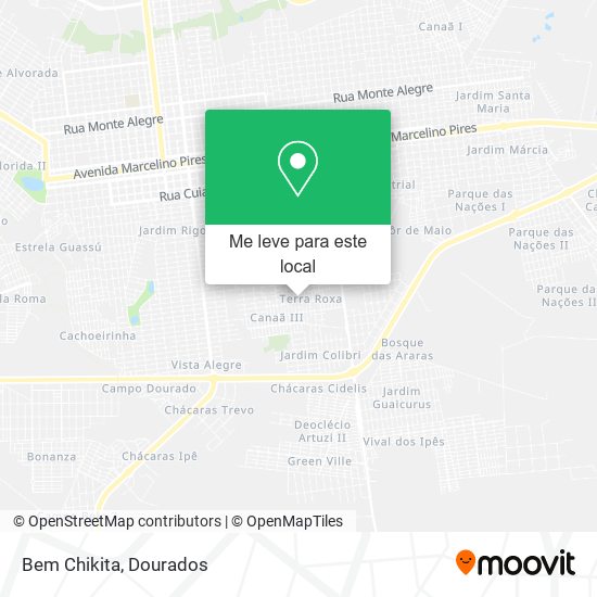 Bem Chikita mapa