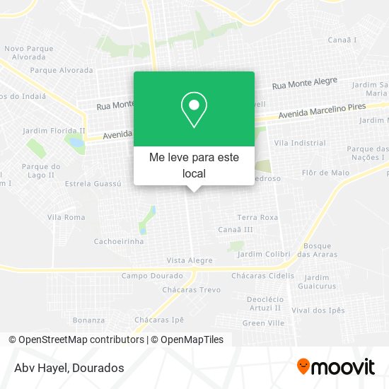 Abv Hayel mapa
