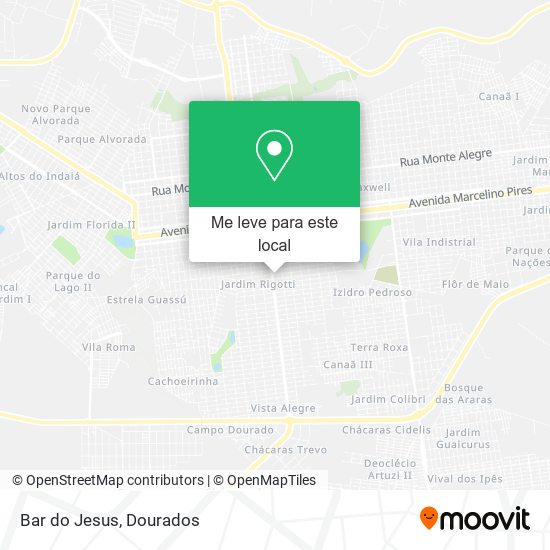 Bar do Jesus mapa