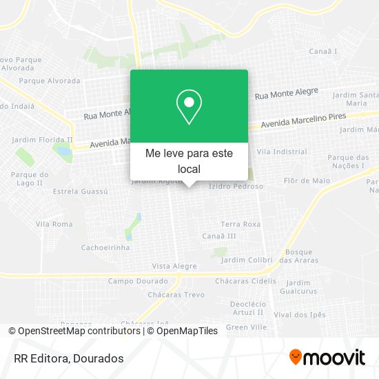 RR Editora mapa