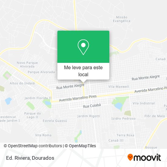 Ed. Riviera mapa