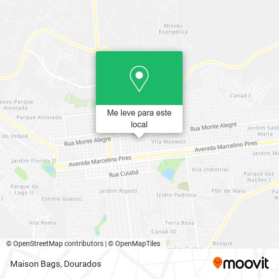 Maison Bags mapa