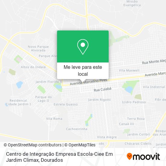 Centro de Integração Empresa Escola-Ciee Em Jardim Climax mapa