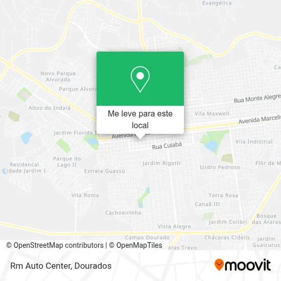 Rm Auto Center mapa