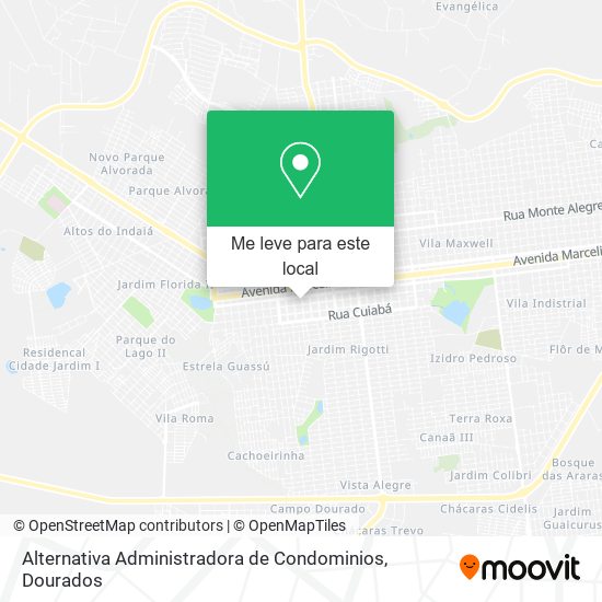 Alternativa Administradora de Condominios mapa