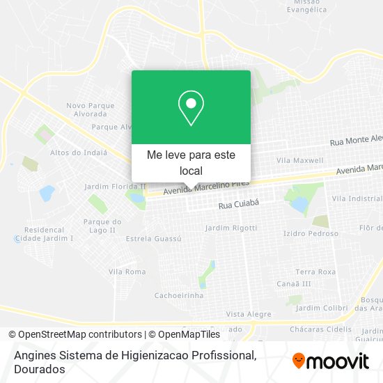 Angines Sistema de Higienizacao Profissional mapa