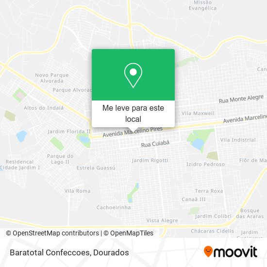 Baratotal Confeccoes mapa