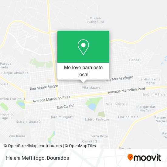 Heleni Mettifogo mapa