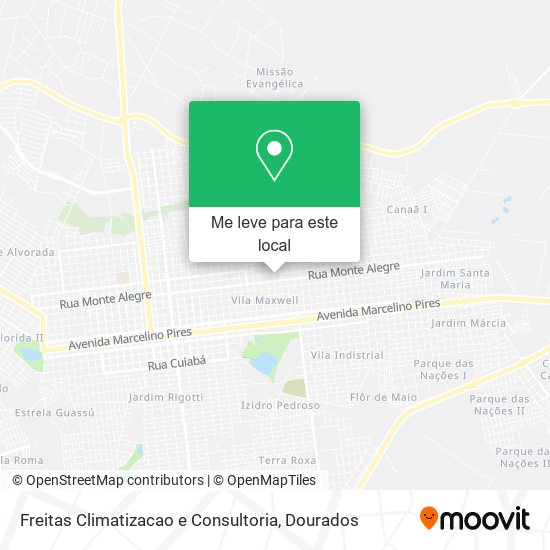 Freitas Climatizacao e Consultoria mapa