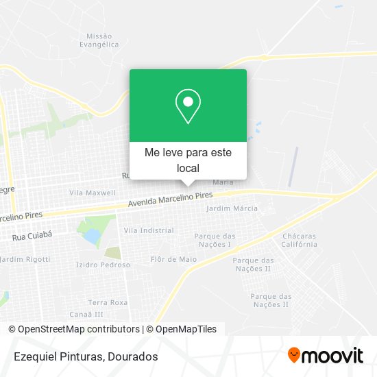 Ezequiel Pinturas mapa