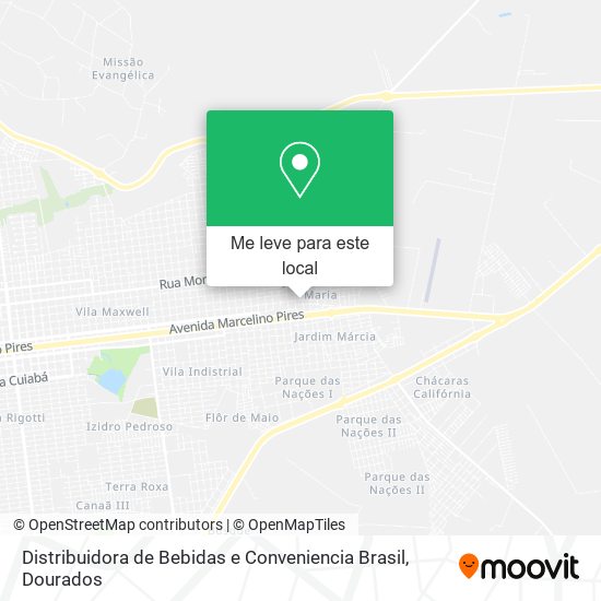 Distribuidora de Bebidas e Conveniencia Brasil mapa