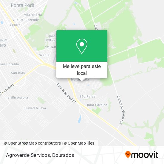 Agroverde Servicos mapa