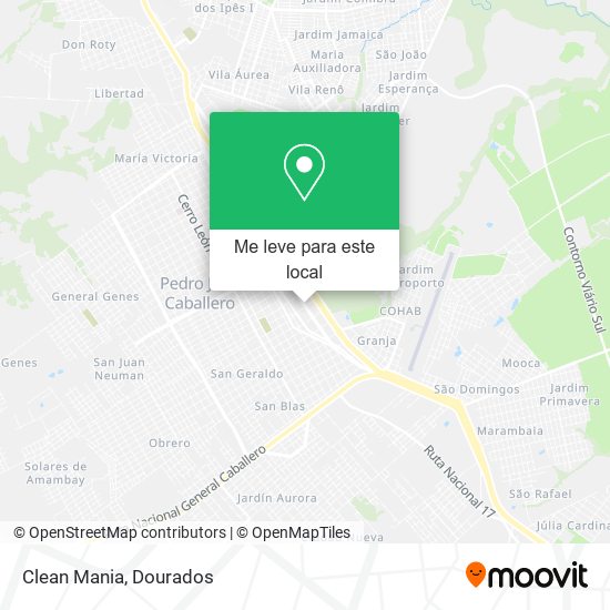 Clean Mania mapa