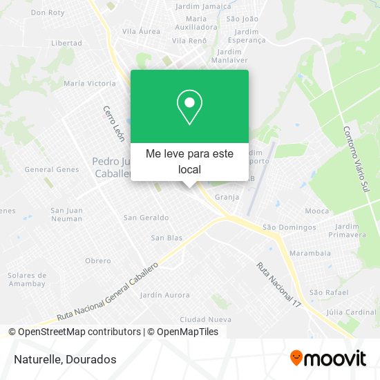 Naturelle mapa