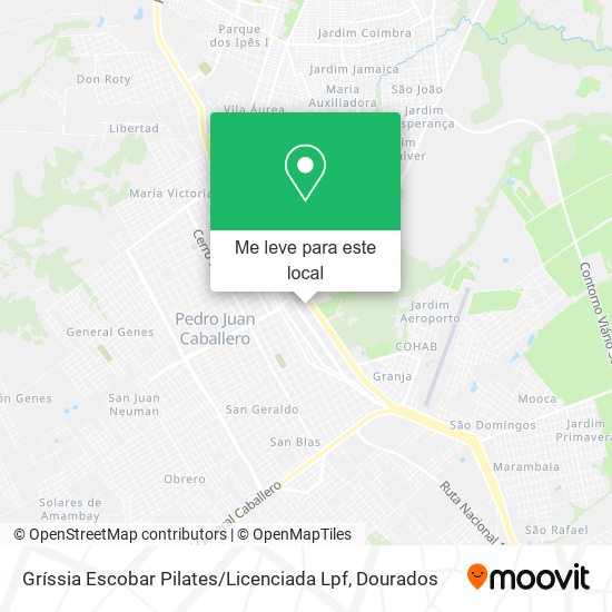 Gríssia Escobar Pilates / Licenciada Lpf mapa